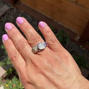 Lilly Barrack Ring Sterling Silver Adjustable